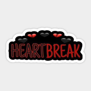 Heartbreak Sticker